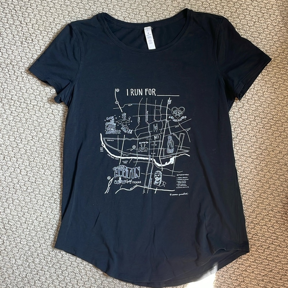 Lululemon Austin Marathon shirt